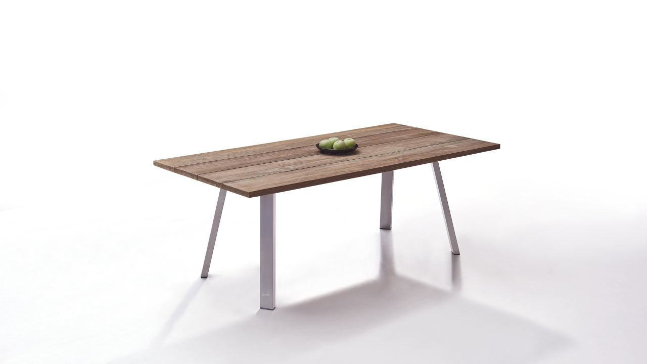 Edelstahl_Esstisch_Sevilla_200_cm_Teak_2