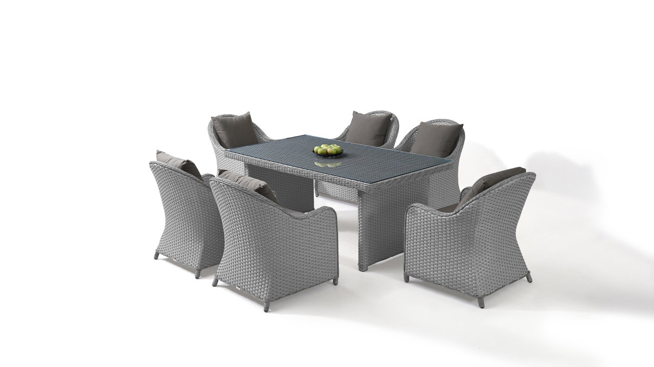 Kasu Dining 6 (grau)